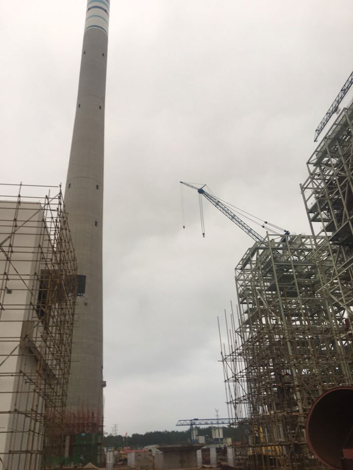 广东韶关南雄华电厂工地